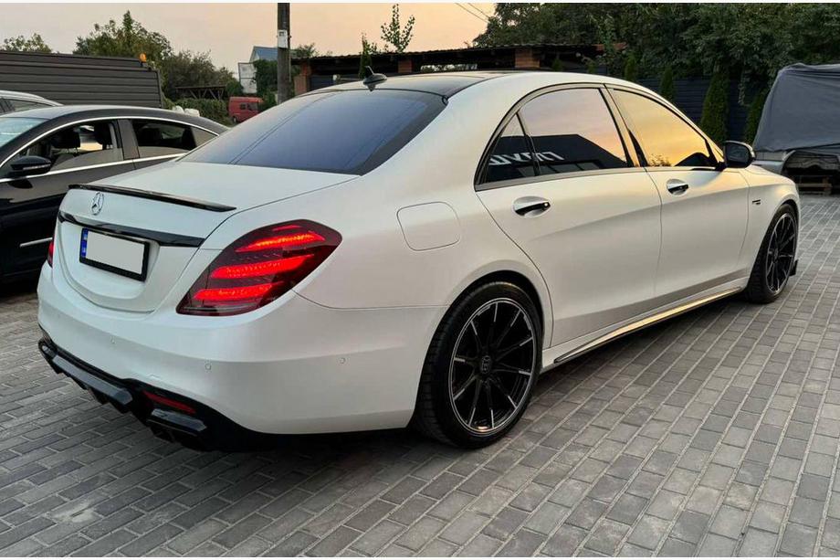 Mercedes S-class W222 2013–2022 Zadnji difuzor BRB (za lakiranje, 2018+) Image