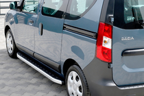 Renault Dokker 2013–2022 Bočne stopnice Fullmond (2 kos, aluminij) fotografija 1