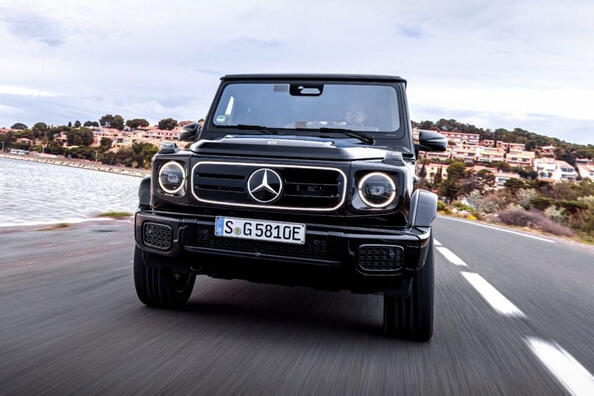 Test električnega Mercedes-Benz G-Class EQ