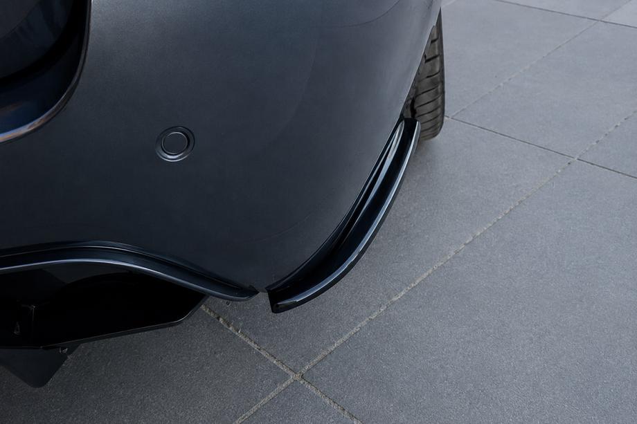 BMW Serija 5 E60/E61 2003–2010 Zadnji FLAP dodatki DPT (črni sijaj) Fotografija 3