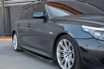 BMW Serija 5 E60/E61 2003–2010 Stranski pragovi DPT (črna v visokem sijaju) fotografija 1