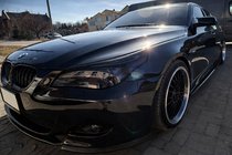 BMW Serija 5 E60/E61 2003–2010 Stranski pragovi DPT (črna v visokem sijaju) fotografija 3