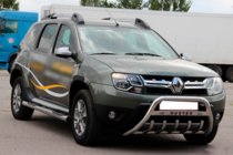 Dacia Duster 2008–2018 Bočne cevi z vložki (2 kosa, nerjaveče jeklo) fotografija 3