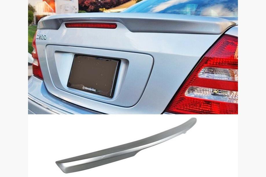 Mercedes razred C W203 2000–2007 Spojler DPT (SD, črna visok sijaj) Fotografija 1