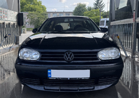 Volkswagen Golf 4 1997–2006 Sprednji lip spojler DPT (mat črna) fotografija 5