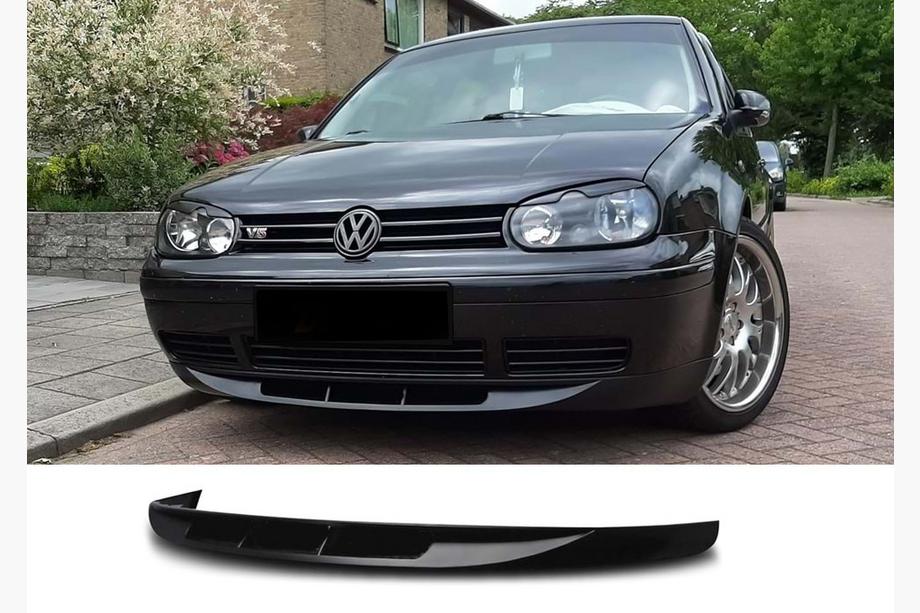 Volkswagen Golf 4 1997–2006 Sprednji lip spojler DPT (mat črna) Image