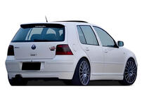 Volkswagen Golf 4 1997–2006 Zadnji difuzor DPT (črna mat) fotografija 1