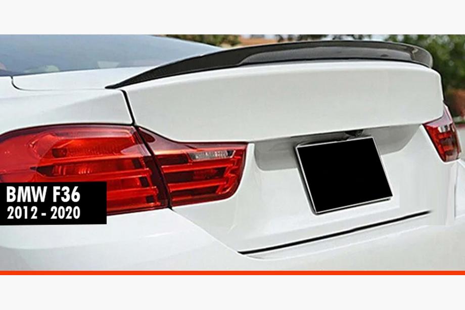 BMW serija 4 F32/F33/F36 2012–2020 Spojler MP-Style (za F36, črna visok sijaj) Fotografija 1