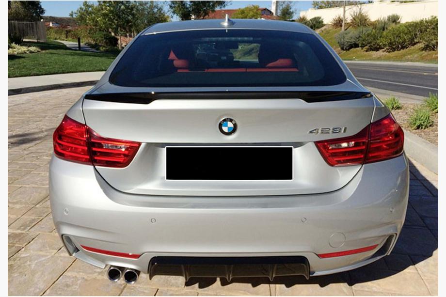 BMW serija 4 F32/F33/F36 2012–2020 Spojler MP-Style (za F36, črna visok sijaj) Fotografija 2