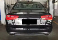 Audi A6 C7 2011–2017 Zadnji difuzor z izpušnimi nastavki DPT S-Line-style (2011-2014) fotografija 1