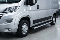 Fiat Ducato 2006–2025 Stranske stopnice Fullmond (2 kos, aluminij) fotografija 1