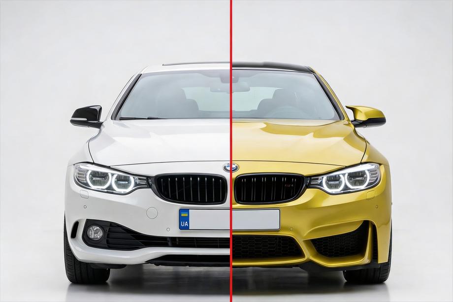 BMW serija 4 F32/F33/F36 2012–2020 Komplet odbijačev F82 M4 (za F32) Image