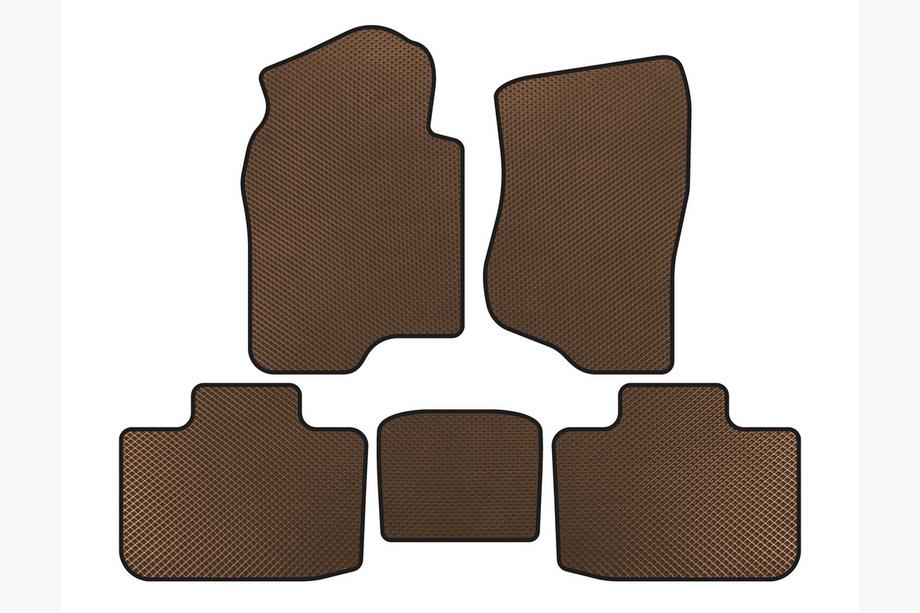 Cadillac Escalade 2007–2014 EVA preproge za kabino (2 vrsti, rjave) Image