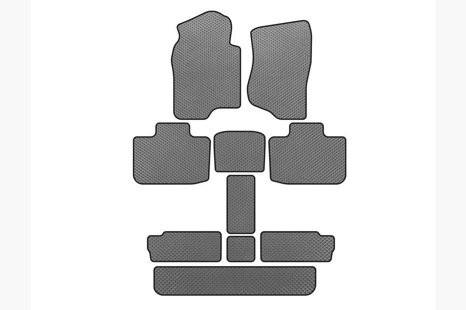 Cadillac Escalade 2007–2014 EVA preproge za notranjost (3 vrste, siva) Image