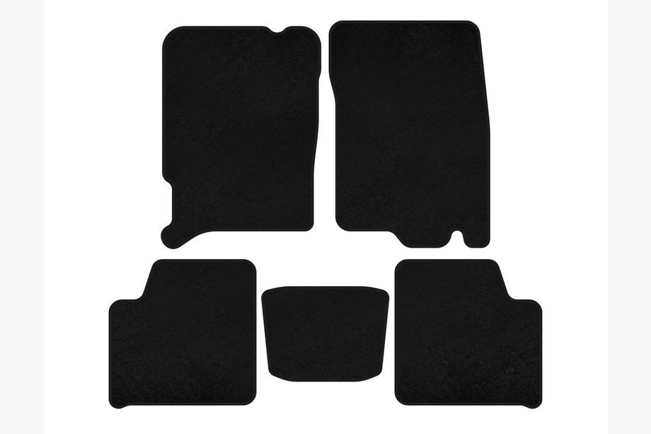 Chery Jaggi 2006–2010 Premium tekstilni tepihi za avto (Črni) Image