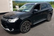 Mitsubishi Outlander 2012–2021 Bočne stopnice OEM V1 (2 kos, aluminij) fotografija 6