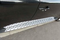 Mitsubishi Outlander 2012–2021 Bočne stopnice OEM V1 (2 kos, aluminij) fotografija 11