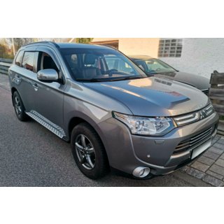 Bočne stopnice OEM V1 (2 kos, aluminij) Mitsubishi Outlander 2012–2021 fotografija 2