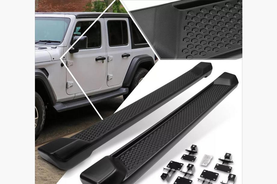 Jeep Wrangler 2018– Bočni pragovi OEM V2 (za 5-vratna, 2 kosa) Image