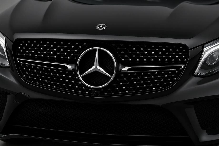 Mercedes GLE/ML сlass W166 2011–2018 Tuning maska Diamond Black (GLE) Brez kamere Image