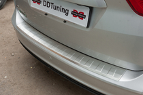 Ford C-Max/Grand C-Max 2010–2019 Zaščitna letev za zadnji odbijač OmsaLine (nerjaveče jeklo) fotografija 7