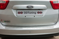 Ford C-Max/Grand C-Max 2010–2019 Zaščitna letev za zadnji odbijač OmsaLine (nerjaveče jeklo) fotografija 8