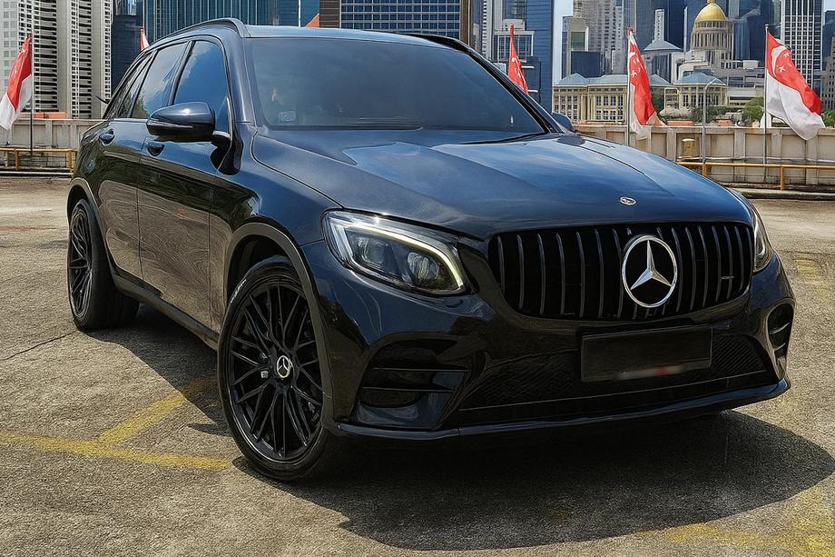 Mercedes GLC X253 2015–2022 Sprednja maska GT Panamericana Black (2015-2019) Image