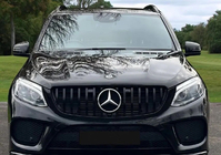 Mercedes GLE kupe C292 2015–2019 Tuning maska hladilnika (GT Panamericana Black) fotografija 1