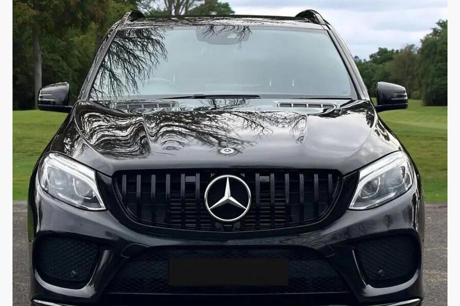 Mercedes GLE kupe C292 2015–2019 Tuning maska hladilnika (GT Panamericana Black) Image
