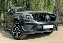 Mercedes GL/GLS razred X166 2012–2019 Sprednja maska GT Panamericana Black (za GLS) fotografija 1