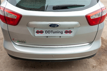 Ford C-Max/Grand C-Max 2010–2019 Zaščitna letev roba prtljažnika (nerjaveče jeklo) fotografija 2