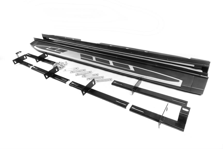 Mitsubishi Outlander 2012–2021 Stranske stopnice OEM V2 (2 kos, aluminij) Image