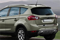 Ford Kuga 2008–2013 Zaščitna letev roba prtljažnika (nerjaveče jeklo) fotografija 2