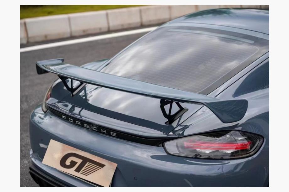 Porsche Boxster/Cayman 982 (718) 2016– Karbonski spojler GT4 Image