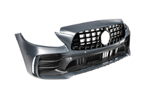 Mercedes C-class W205 2014–2021 Karoserijski bodykit komplet z difuzorjem za Coupe (dizajn Black Mamba C63GT) fotografija 13