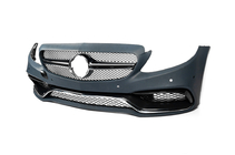 Mercedes C-class W205 2014–2021 Karoserijski body kit z difuzorjem za Coupe (AMG C63-designs 2014-2018) fotografija 4