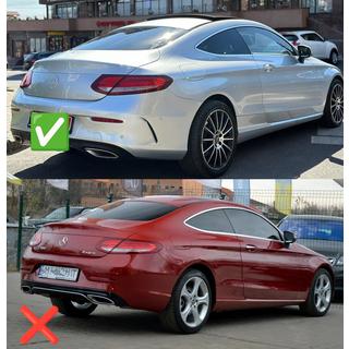 Karoserijski body kit z difuzorjem za Coupe (AMG C63-designs 2014-2018) fotografija 2