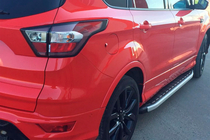Ford Kuga/Escape 2013–2019 Stranske stopnice Fullmond (2 kos, aluminij) fotografija 3