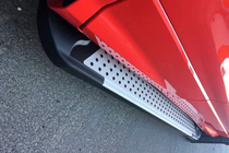 Ford Kuga/Escape 2013–2019 Stranske stopnice Allmond Grey (2 kos, aluminij) fotografija 7