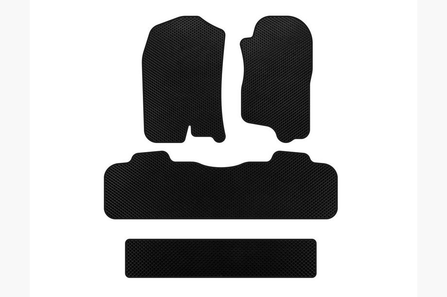 Chevrolet Tahoe 2007–2014 EVA preproge za notranjost (3 vrste, 2007-2014, Črna) Image