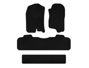 Chevrolet Tahoe 2007–2014 Tekstilne preproge Premium (3 vrste, 2007-2014, črna) fotografija 1