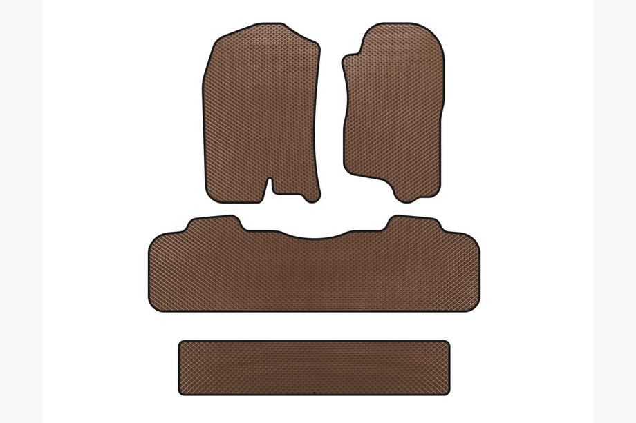 Chevrolet Tahoe 2007–2014 EVA avto preproge (3 vrste, 2007-2014, rjave) Image