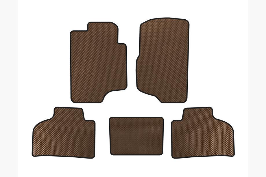 Chevrolet Silverado 2007–2013 EVA avto preproge (rjave) Image