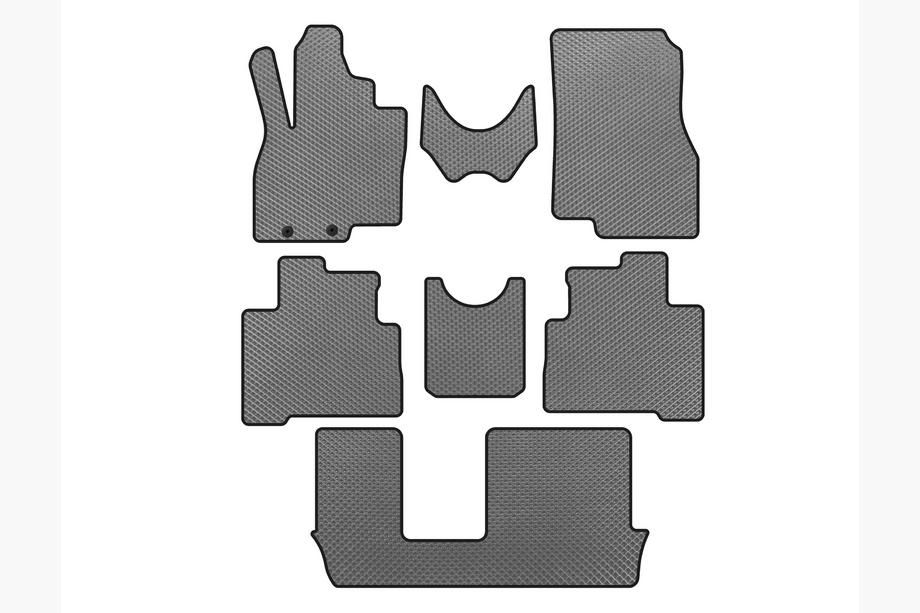 Mitsubishi Grandis 2003–2011 EVA preproge za notranjost (3 vrste, siva) Image