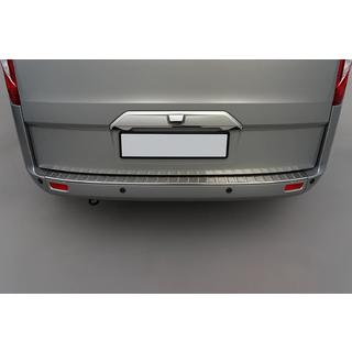 Kromirana letvica nad registrsko tablico (za kamero, nerjavno jeklo) Ford Custom 2013–2022 fotografija 1