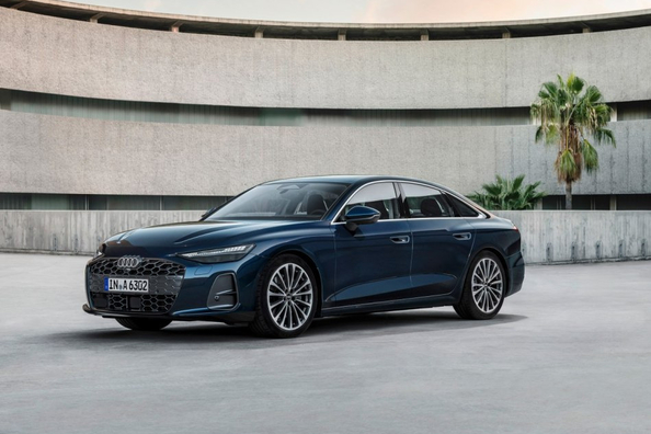 Test Audi A6 Sedan 2025 (C9): nov standard premijskega razreda