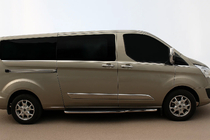Ford Custom 2013–2022 Spodnje okenske letve (8 kos, nerjaveče jeklo) fotografija 1