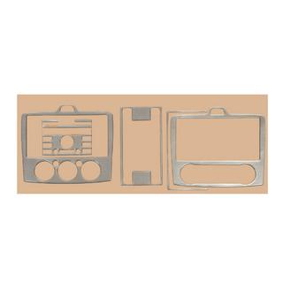 Aluminijaste okrasne obrobe za A/C in klimatsko upravljanje (mini set)