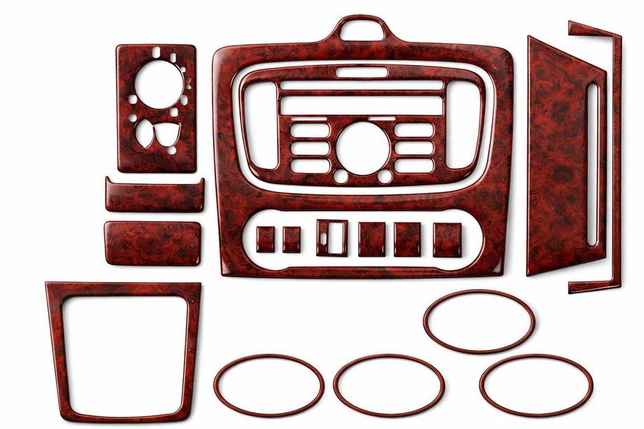 Ford Focus II 2008–2011 Obloge A/C panela (Maxi-set, les) Image