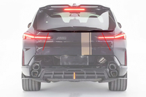 BMW XM G09 2022– Spodnji sprednji spojler AE-Design (karbon) fotografija 3